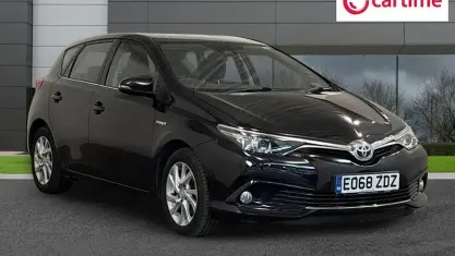 Used Toyota Auris Hybrid 136 HP (100 kW) 2018 Black Hatchback