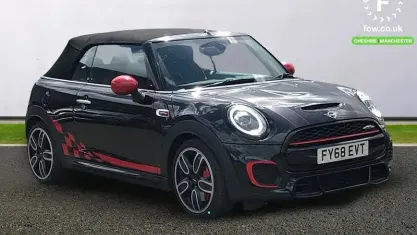 Used Mini John Cooper Works Cabriolet Comfort 231 HP (169 kW) 2018 Black Cabriolet