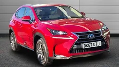 Mesa red Used 2017 Lexus NX300h Luxury Line SUV | £18,979 (Fair price)