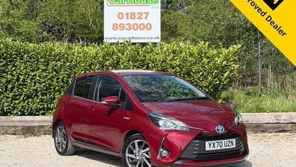 Usado Toyota Yaris Hybrid 101 HP (74 kW) 2020 Vermelho Citadino