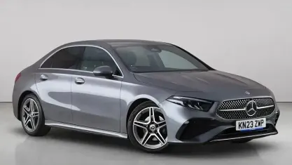 Used Mercedes A200 AMG line 163 HP (119 kW) 2023 Grey Sedan