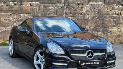 Used Mercedes SLK250 AMG 204 HP (150 kW) 2013 Black Cabriolet