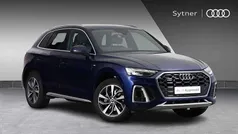 Blue Used 2022 Audi Q5 S-Line SUV | £31,500 (Fair price)