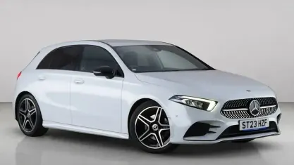 Used Mercedes A180 Executive 136 HP (100 kW) 2023 White Hatchback
