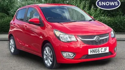Used Vauxhall Viva 75 HP (55 kW) 2017 Red Hatchback