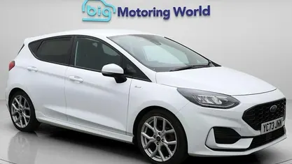 White Used 2022 Ford Fiesta ST-Line Hatchback | £13,895 (Fair price)