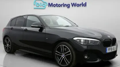 Used BMW 120 M Sport 184 HP (135 kW) 2018 Black Hatchback