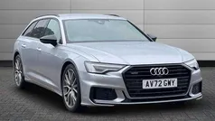 Silver Used 2022 Audi A6 Black Edition Estate | £30,450 (Fair price)
