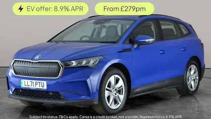 Blue Used 2021 Skoda Enyaq iV ecoSuite SUV | £16,976 (Fair price)