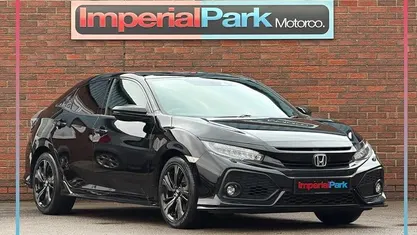 Black Used 2018 Honda Civic Sport Plus Hatchback | £13,995 (Fair price)