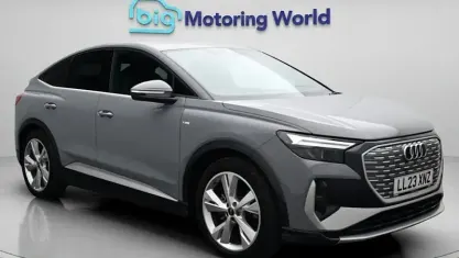 Used Audi Q4 Sportback e-tron S-Line 125 kW (170 HP) 2022 Grey SUV