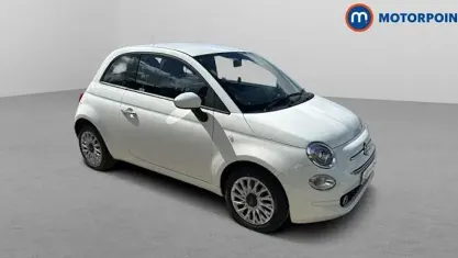 Używany Fiat 500 Lounge 69 KM (50 kW) 2019 Biały Hatchback