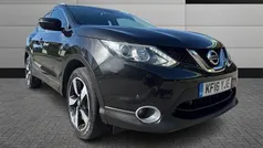 Black Used 2016 Nissan Qashqai Acenta SUV | £4,495 (Fair price)