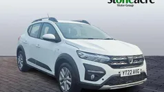 White Used 2022 Dacia Sandero Comfort Hatchback | £10,595 (Fair price)