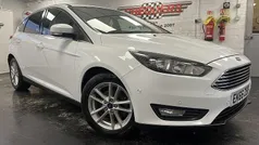 White Used 2016 Ford Focus Zetec Hatchback | £6,800 (Fair price)