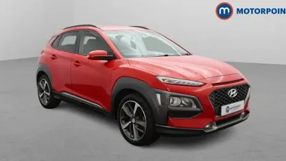 Second-hand Hyundai Kona Premium 120 CP (88 kW) 2019 Portocaliu SUV