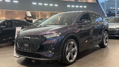 Used 2025 Audi Q4 Sportback e-tron Black Edition SUV | £54,650 (Fair price)