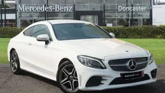 White Used 2020 Mercedes C220 AMG Line Premium Coupe | £17,500 (Good price)