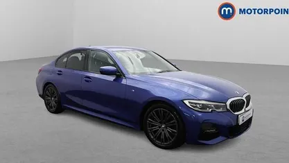 Blue Used 2021 BMW 330 M Sport Sedan | £25,549 (Fair price)