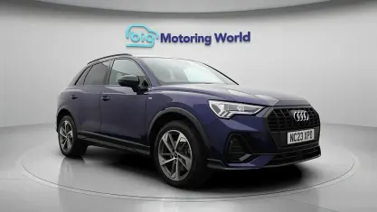 Used Audi Q3 Black Edition 245 HP (180 kW) 2023 Blue SUV