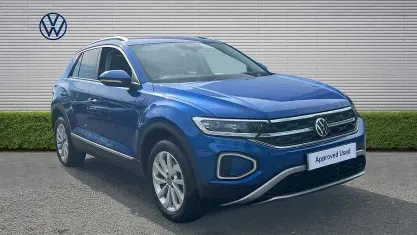 Used VW T-Roc Style 150 HP (110 kW) 2025 Blue SUV