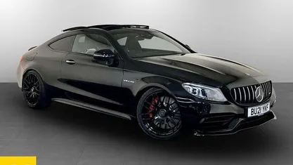 Black Used 2021 Mercedes C63S AMG Premium Plus Coupe | £47,995 (Good price)