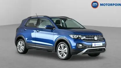 Used VW T-Cross SE 110 HP (80 kW) 2022 Blue SUV