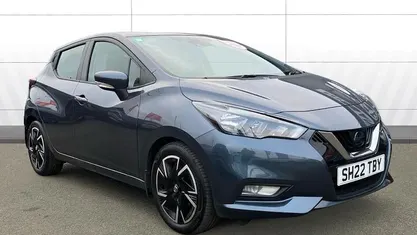 Used Nissan Micra Acenta 92 HP (67 kW) 2022 Grey Hatchback