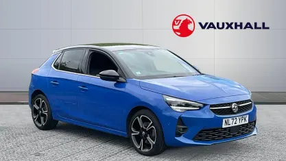 Used Vauxhall Corsa Ultimate 101 HP (74 kW) 2022 Blue Hatchback