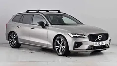 Pebble grey Used 2022 Volvo V60 R-Design Estate | £28,350 (Fair price)