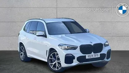 Used BMW X5 M Sport 394 HP (289 kW) 2021 White SUV
