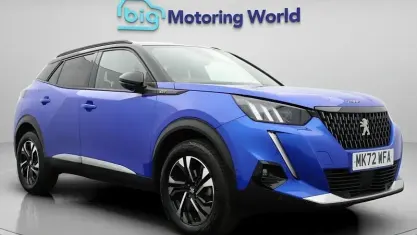 Begagnad Peugeot 2008 GT 131 HK (96 kW) 2022 Blå SUV