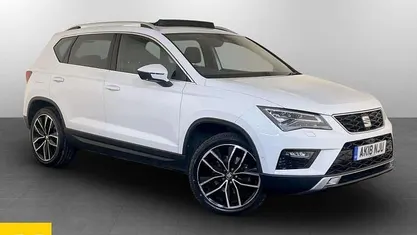 Used Seat Ateca 4Drive 190 HP (139 kW) 2018 White SUV