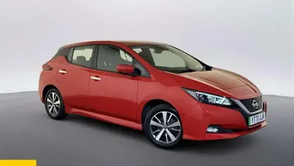 Used Nissan Leaf Acenta 110 kW (150 HP) 2021 Red Hatchback