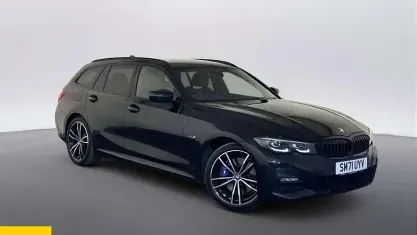 Used BMW 330e M Sport 292 HP (214 kW) 2022 Black Estate