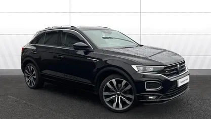 Black Used 2020 VW T-Roc R-line SUV | £18,747 (Good price)