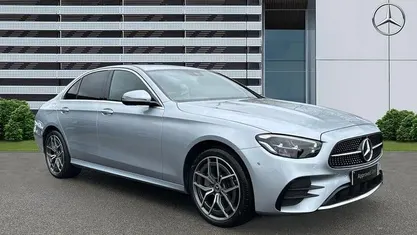 Used Mercedes E300 AMG Line Premium 265 HP (194 kW) 2022 Silver Sedan