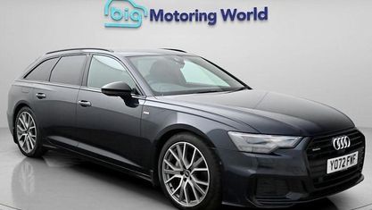Begagnad Audi A6 Black Edition 204 HK (150 kW) 2023 Blå Kombi