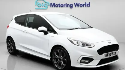 Usado Ford Fiesta ST-Line 125 HP (91 kW) 2020 Branco Citadino