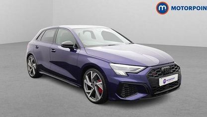 Używany Audi S3 Sportback Black Edition 310 KM (228 kW) 2023 Niebieski Hatchback