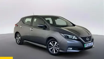 Used Nissan Leaf Acenta 110 kW (150 HP) 2021 Grey Hatchback