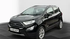 Agate black (premium paint) Used 2022 Ford Ecosport Titanium SUV | £11,995 (Fair price)