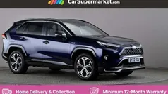 Blue/black Used 2022 Toyota RAV4 Hybrid SUV | £30,987 (Fair price)