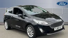 Black Used 2018 Ford Fiesta Titanium Hatchback | £8,204 (Fair price)