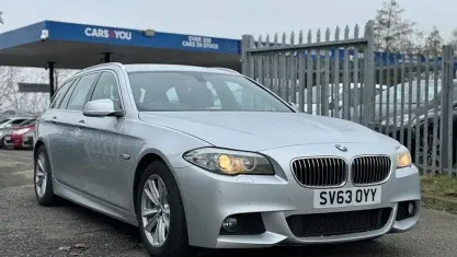 Used BMW 520 M Sport 184 HP (135 kW) 2013 Silver Estate