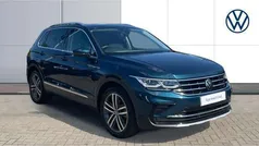 Blue Used 2022 VW Tiguan Elegance SUV | £26,095 (Fair price)