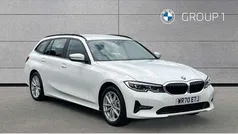 White Used 2020 BMW 330e Sport Line Estate | £20,990 (Good price)