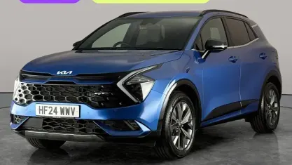 Used Kia Sportage GT-Line 230 HP (169 kW) 2023 Blue SUV