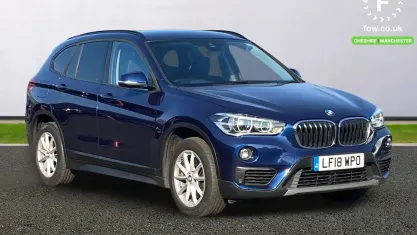 Used BMW X1 Comfort Edition 190 HP (139 kW) 2018 Blue SUV