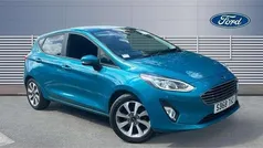 Blue Used 2018 Ford Fiesta Zetec Hatchback | £7,729 (Fair price)